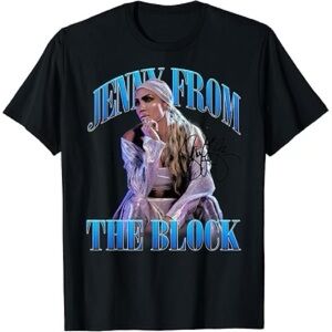Jennifer Lopez JLO Jenny from the Block Graphic T-Shirt